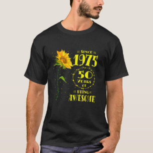 Camiseta 50.ª festividad de los amantes del girasol de 50 a