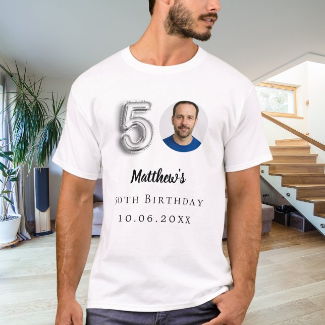 Camiseta 50.ª foto de plata de cumpleaños (Subido por el creador)