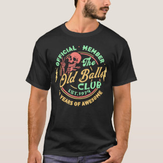 Camiseta 50.ª Miembro De Nacimiento Old Balls Club 1974 50