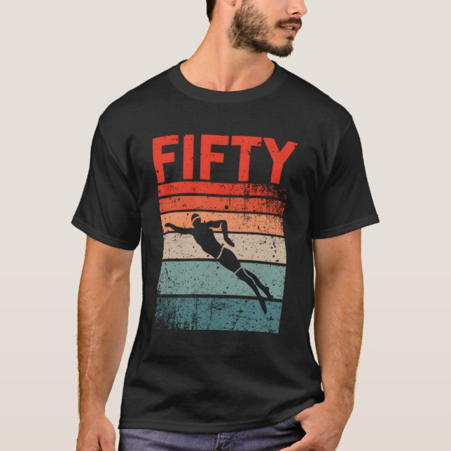 Camiseta 50.ª Natación 50 (Anverso)