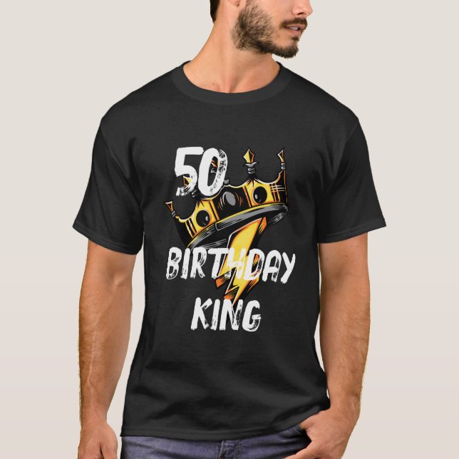 Camiseta 50.ª personalización del rey (Anverso)