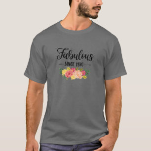 Camiseta 50.ª Regalos de cumpleaños Mujeres 50 años Fabulou