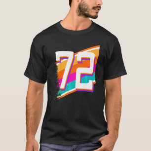 Camiseta 50.ª Vintage pop retro de cumpleaños 1972