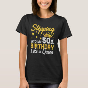Camiseta 50.º Aniversario De Arte Para Mujeres Damas Chicas