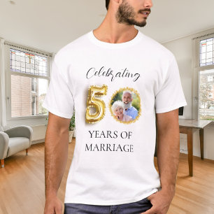 Camiseta 50.º boda