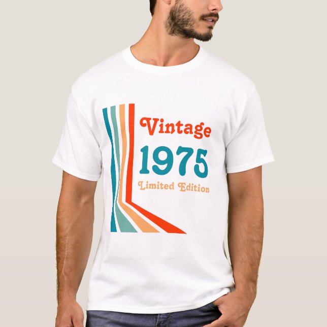 Camiseta 50.º cumpleaños (Anverso)