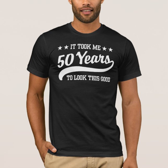 Camiseta 50.º cumpleaños (Anverso)