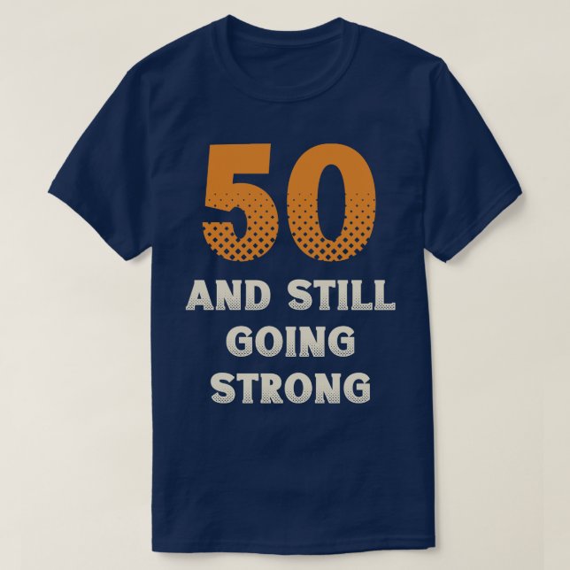 Camiseta 50.º cumpleaños 12 (Diseño del anverso)