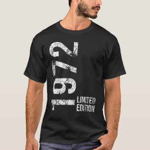 Camiseta 50.º cumpleaños 50 años hombre mujer retro cosecha