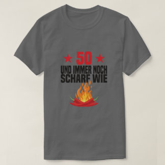 Camiseta 50.º cumpleaños 50 Chili caliente