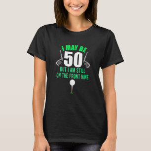 Camiseta 50.º cumpleaños de golf 50 años de edad golf