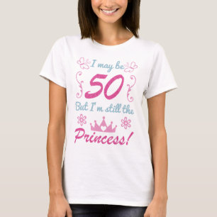 Camiseta 50.º Cumpleaños De La Princesa