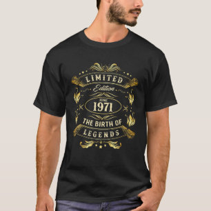 Camiseta 50.º Cumpleaños En Junio De 1971