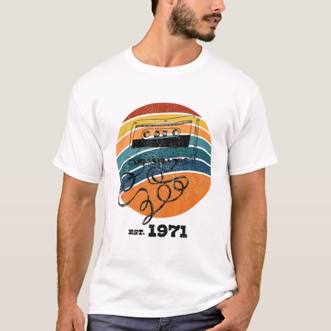 Camiseta 50.º Cumpleaños | Gracioso 50 Aniversario | Nifty  (Anverso)