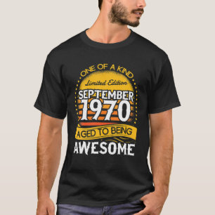 Camiseta 50.º Cumpleaños Hombre De 50 Años De Edad A Ser
