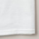 Camiseta 50.º Cumpleaños Hombres Personalizados Negros Y Or (Detalle - dobladillo (en blanco))
