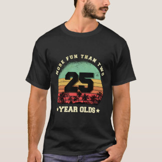 Camiseta 50.º Cumpleaños Más Divertido Que Funny De Dos Año