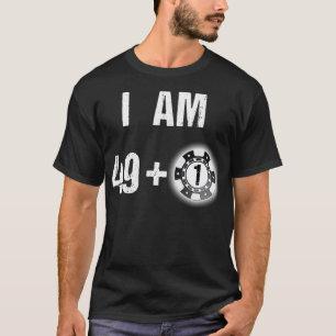 Camiseta 50.º cumpleaños Poker 50 años Regalo del jugado