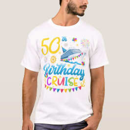 Camiseta 50.º Fiesta B-Day Cruise
