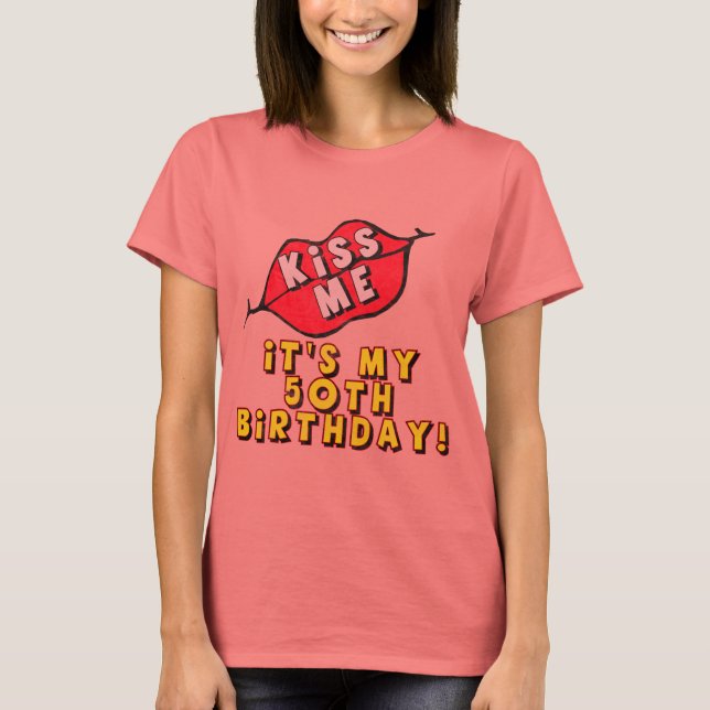 Camiseta 50.º regalo de cumpleaños (Anverso)