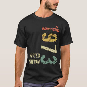Camiseta 50.º regalo de cumpleaños 1973 Edición limitada 50