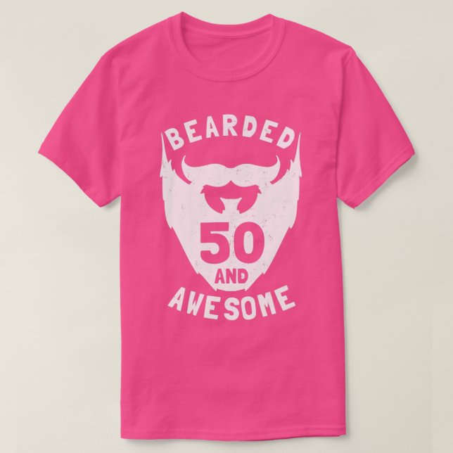 Camiseta 50.º Regalo De Cumpleaños Con 50 Años Y Sorprenden (Diseño del anverso)