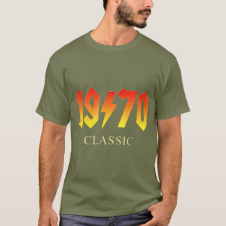 Camiseta 50.º regalo de cumpleaños Leyenda de rock clásica