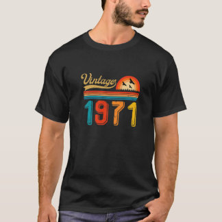 Camiseta 50.º Regalo De Cumpleaños Mujeres De 50 Años Retro