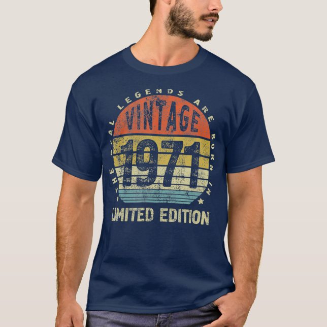 Camiseta 50.º regalo de cumpleaños para el marido o la muje (Anverso)