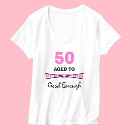 Camiseta 50.º regalo de cumpleaños para las mujeres camiset