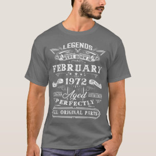 Camiseta 50.º Regalo De Cumpleaños Para Leyendas Nacidas En