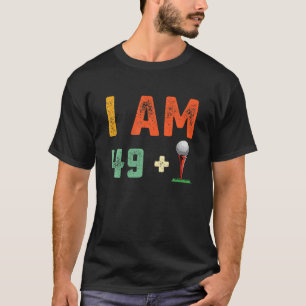 Camiseta 50.º regalo de golf de cumpleaños para hombres gol
