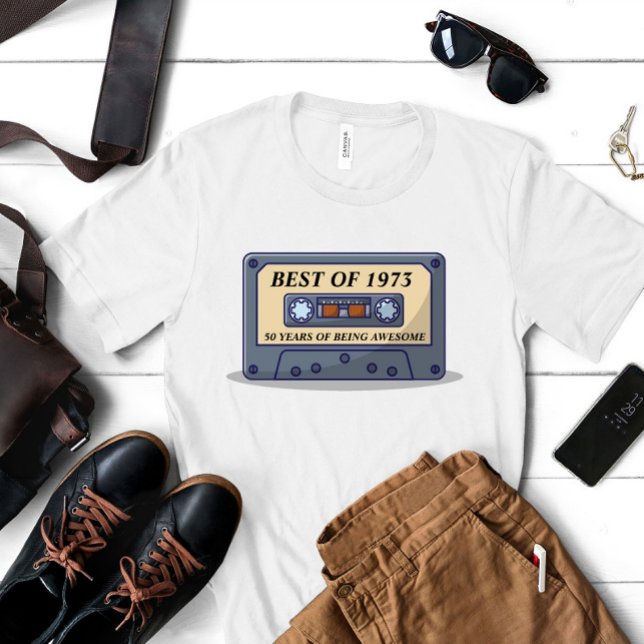 Camiseta 50.º regalo de la cosecha de cumpleaños de 1973 (Subido por el creador)