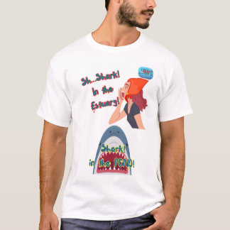 Camiseta 50.º Tiburón JAWS En El Chica De Los Colchones