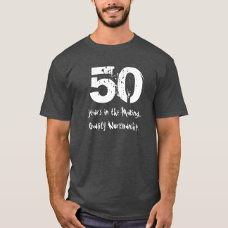 Camiseta 50.a ejecución divertida de la calidad del