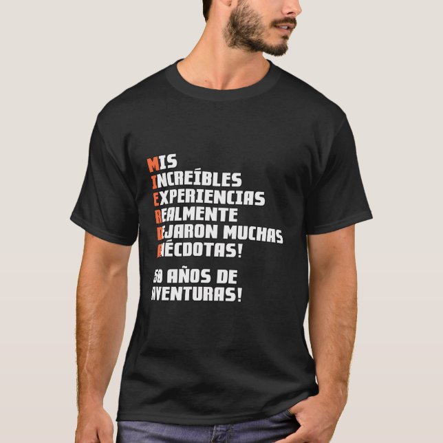 Camiseta 50 Aã±Os De Aventuras (Anverso)