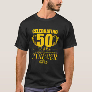 Camiseta 50° Aniversario 50 Aniversario Y Mirando Hacia F