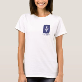 Camiseta 50° Aniversario - Azul femenino