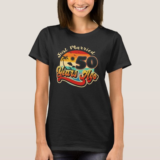 Camiseta 50° Aniversario Boda Cruise Casada 50 años (Anverso)