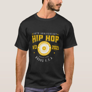 Camiseta 50 Aniversario De Música Hip Hop
