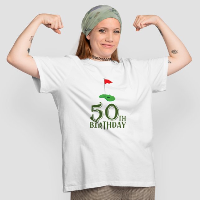 Camiseta 50 Aniversario del Golf con bandera de Golf (Subido por el creador)