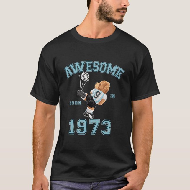 Camiseta 50 aniversario Fútbol Teddy Impresionante 1973 (Anverso)