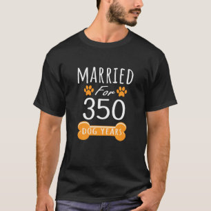 Camiseta 50 Aniversario Gracioso Casado Por 350 Años De Per