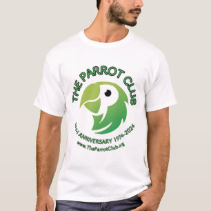 Camiseta 50 Aniversario masculino del Parrot Club