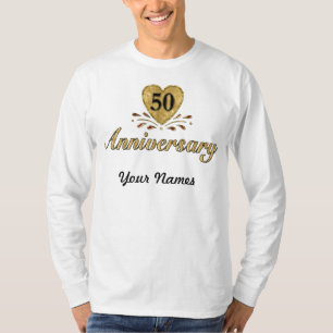 Camiseta 50° Aniversario - Oro