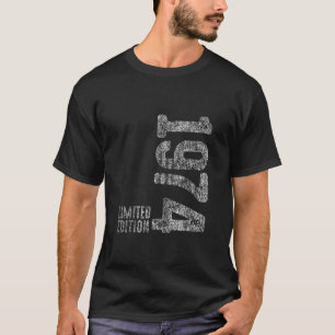 Camiseta 50 Años 1974 Mujer 50 Años Decorativa F