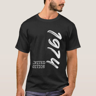 Camiseta 50 Años 1974 Mujer 50 Años Decorativa F