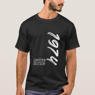 Camiseta 50 Años 1974 Mujer 50 Años Decorativa F