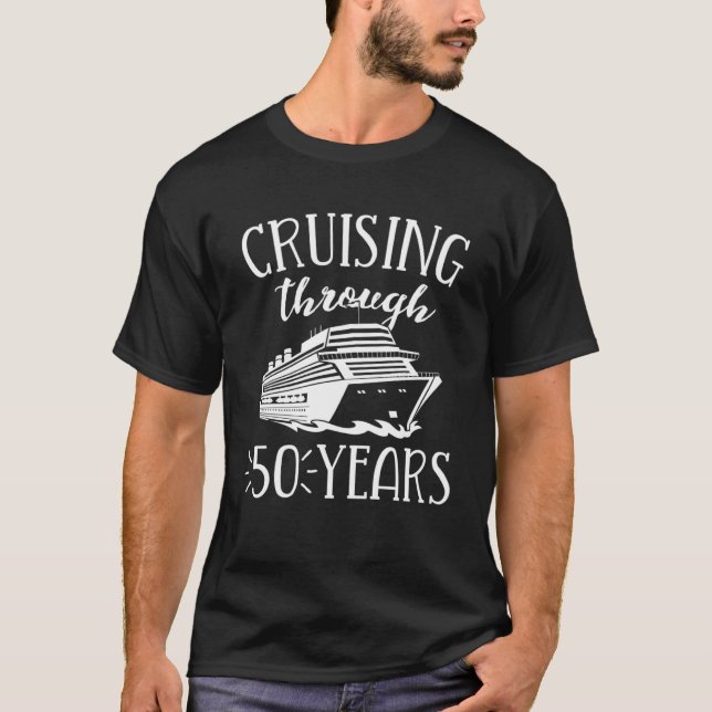 Camiseta 50 años cruzando su partido de vacaciones (Anverso)