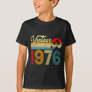 Camiseta 50 años de edad Vintage 1976 50 cumpleaños hombres